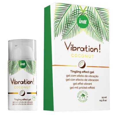 Зануртесь у світ задоволення з рідким вібратором Intt Vibration Coconut Vegan!
