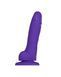 Фалоімітатор для страпона Strap-On-Me Soft Realistic S фіолетовий &mdash; вид збоку