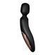 Чорний Satisfyer Wand-erland, інший бік ручки з декоративною вставкою під рожеве золото