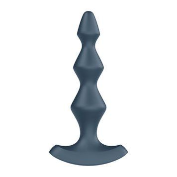 Анальний вібратор Satisfyer Lolli-Plug 1 синього кольору – хвилясте задоволення для глибоких анальних фантазій