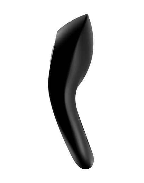 Ерекційне кільце Satisfyer Legendary Duo - це інноваційний товар, який пропонує подвійну стимуляцію та неперевершені вібрації. З двома вібраційними моторчиками та 12 різними режимами вібрації, воно дозволяє вам насолоджуватися сильними ощущеннями та досяг