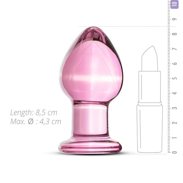 Gildo Pink Glass Buttplug: Сяйво рожевого скла у 3 кроках