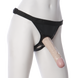 Страпон Doc Johnson Vac-U-Lock 8&Prime; Ultra Harness &mdash; фалоімітатор для страпона на манекені, реалістична насадка 8 дюймів, чорні трусики-шлейки