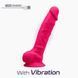SilexD Vetus Vibro рожевий &mdash; фалоімітатор з вібрацією 20 см, присоска, USB