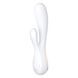 Білий вібратор-кролик Satisfyer Mono Flex з ергономічною формою